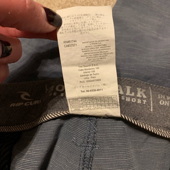 Rip Curl Mens Boardwalk Short, 42” Waist,solid boardwalk made for land and water - Picture 5 of 15